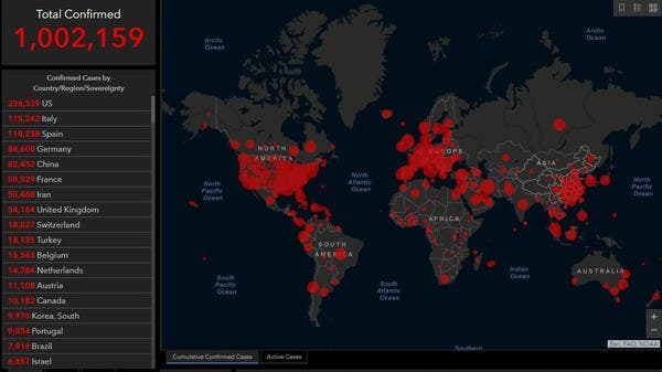 Global coronavirus cases cross the 1 million mark, death toll more than ...