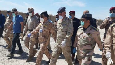 القوات العراقية تتسلم الجناح الخاص بالتحالف الدولي في قاعدة الحبانية