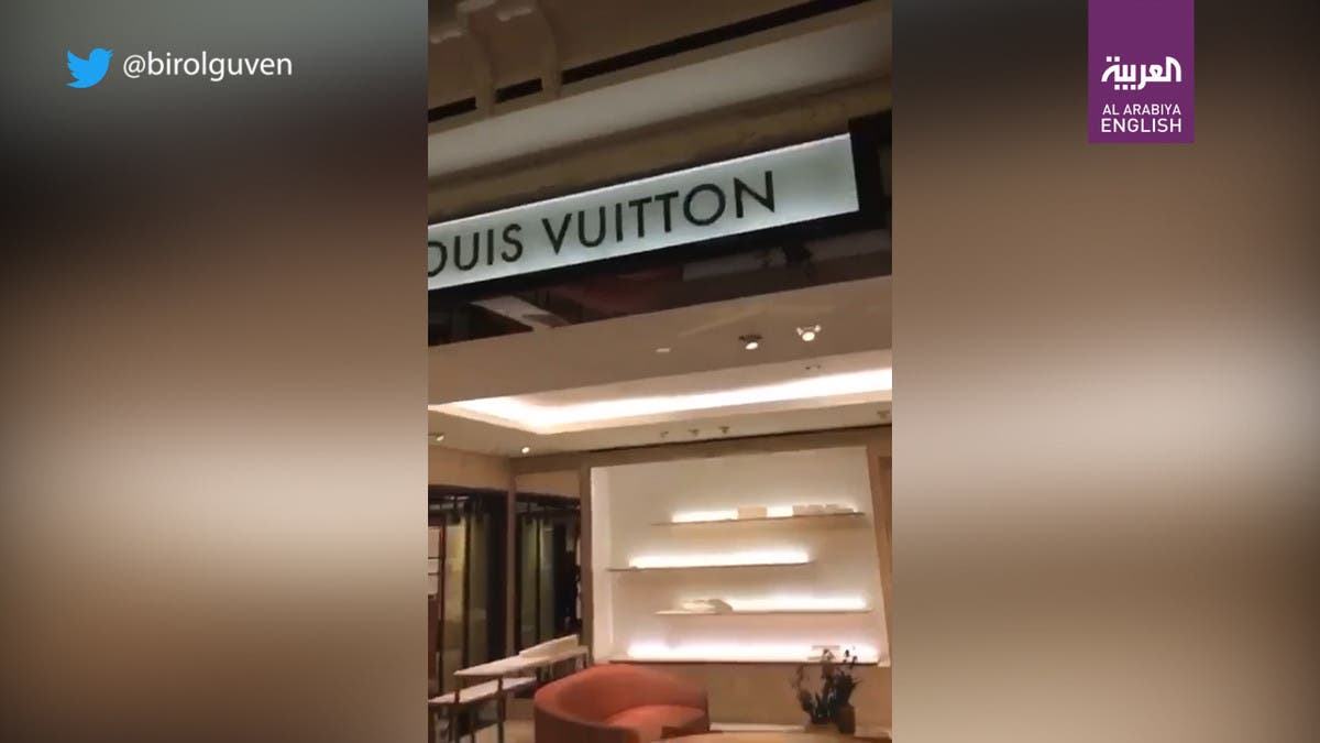 The Louis Vuitton Shop Inside the Harrods Department Store in
