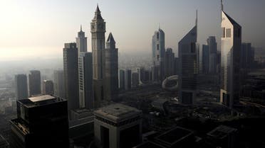 A general view of Dubai International Financial Centre (DIFC) among high-rise towers in Dubai. (Reuters)