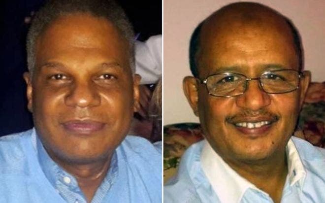 الطبيبان البريطانيان السودانيان الدكتور أمجد الحوراني والدكتور عادل الطيار