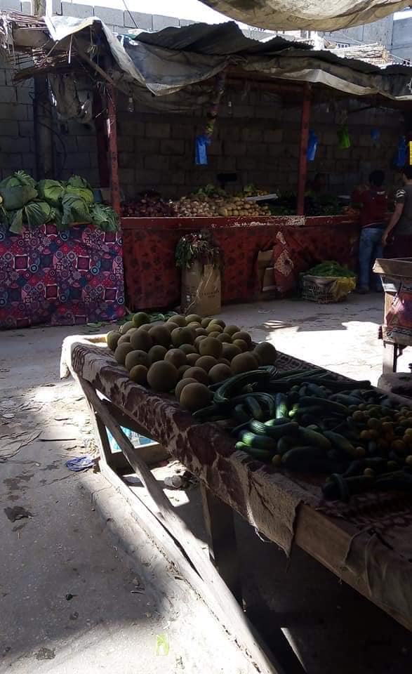 الأسواق خالية من المواطنين في شمال سيناء