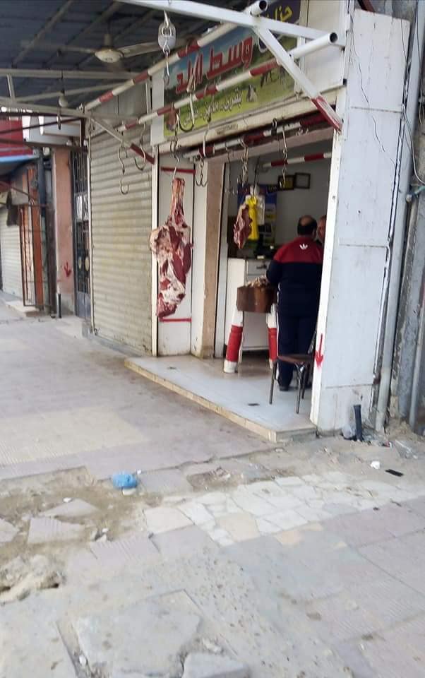 هدوء واقبال ضعيف على المحال في شمال سيناء