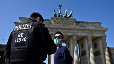 بعض الإجراءات الاحترازية التي تتخذها الشرطة في ألمانيا لمواجهة كورونا