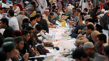 The ministry also noted it had previously decided to prohibit the establishment of iftar tables, a tradition Muslims take part in to provide food for the poor during the holy month, in the vicinity of mosques or their surrounding space. (Reuters)