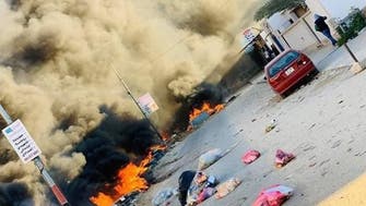 شاهد.. جريمة قتل تثير احتجاجات ضدّ الميليشيات في طرابلس