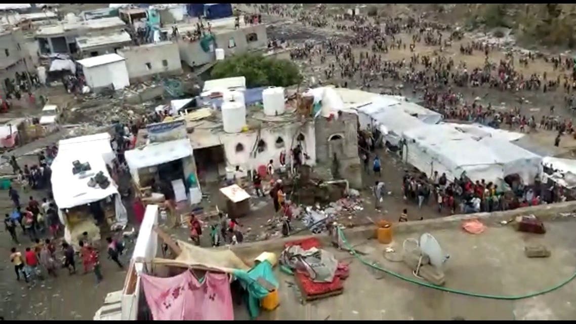 Houthis force African migrants to cross into Saudi Arabia amid coronavirus pandemic. (Supplied)