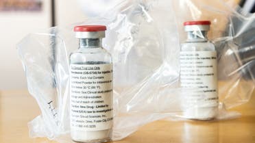 Two ampules of Ebola drug remdesivir. (File photo: Reuters)
