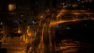 An aerial view of deserted streets, during a curfew imposed to prevent the spread of the coronavirus disease (COVID-19), in the holy city of Mecca, Saudi Arabia. (Reuters)
