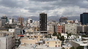 General view of Tehran city, following the outbreak of coronavirus. (Reuters)