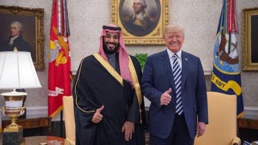 Muhammd bin Slaman and Donald Trump