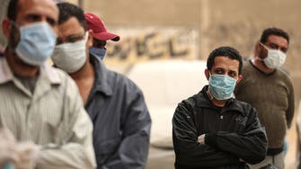 مصر تسجل  393 إصابة جديدة بفيروس كورونا و13 حالة وفاة