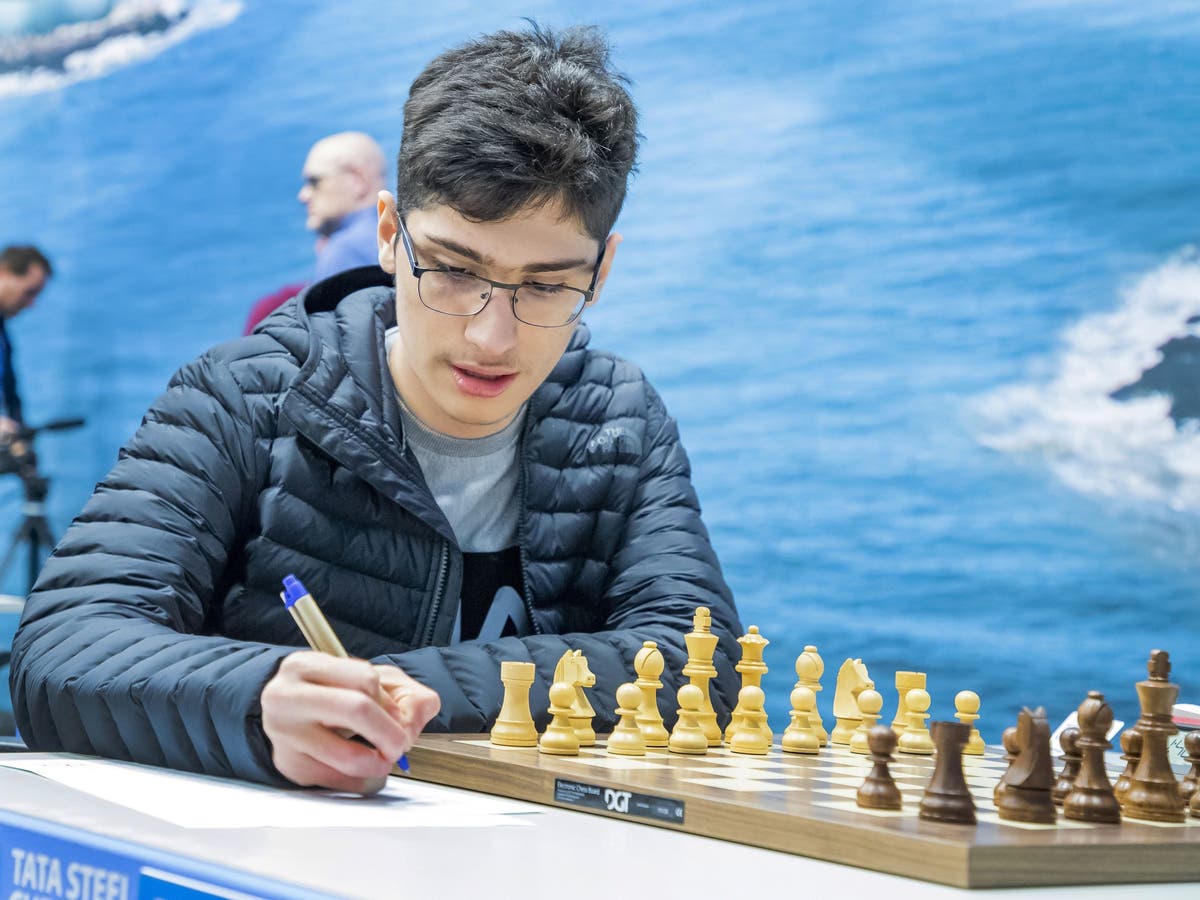 Iranian refugee Alireza Firouzja defeats world chess champion