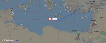 طائرات حربية تركية تم رصدها قبالة السواحل الليبية