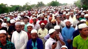 Bangladesh:funeral of Islamic scholar