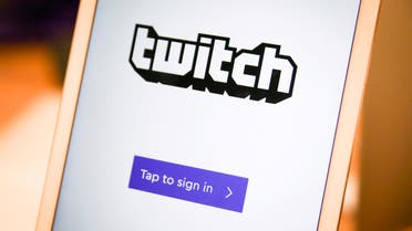 The Twitch mobile streaming app. (File photo: Reuters)