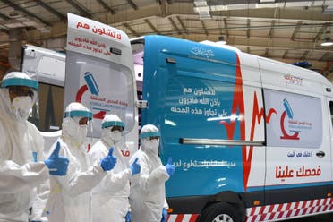 The new Mobile Laboratory Units (MLU) are converted ambulances equipped with a auto-sterilization unit, thermal scanners, and safe storage cabins for samples. (WAM)