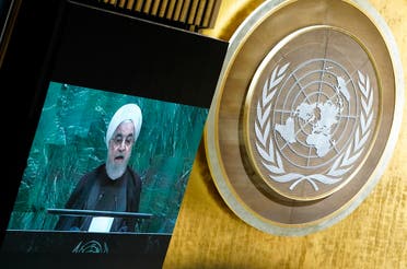 Iran's President Hassan Rouhani addresses the 74th session of the United Nations General Assembly at U.N. headquarters in New York City. (File photo: Reuters)