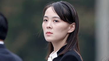 Kim Yo Jong, sister of North Korea's leader Kim Jong Un attends wreath laying ceremony at Ho Chi Minh Mausoleum in Hanoi. (Reuters)