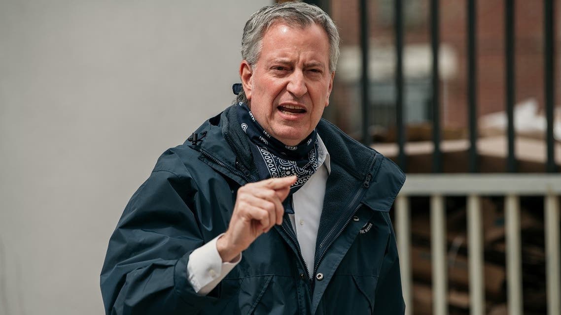 NYC Mayor Bill de Blasio