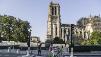 Notre-Dame cathedral rebuilding resumes in Paris after coronavirus shutdown