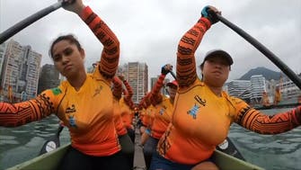 Filipino maids’ dragon boat team makes a splash in Hong Kong