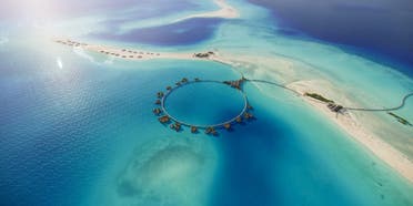 Artist’s rendering of how several islands belonging to the Red Sea Project will look like upon completion. (Supplied)