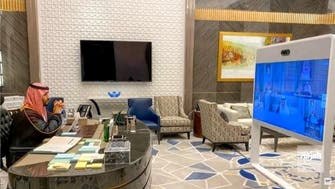 Saudi artist Zaman Jassim in the spotlight after work seen in Crown Prince’s office