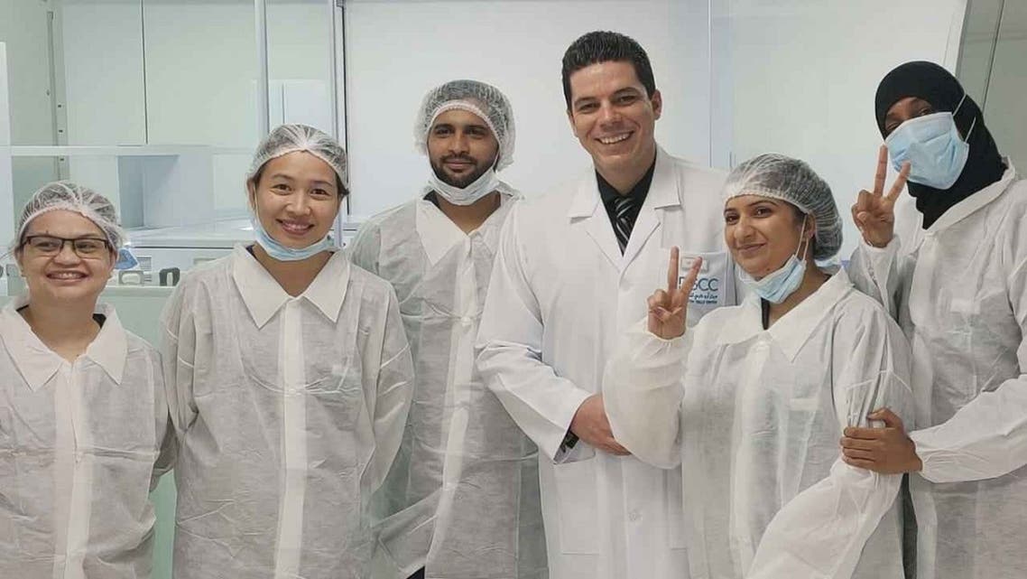 The Abu Dhabi Stem Cells Center (ADSCC) has developed treatment for COVID-19. (Twitter)