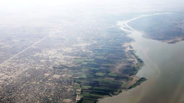 A general view of the Blue Nile over Khartoum, Sudan. (AP)