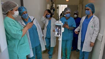 Coronavirus: Robot helps Tunisia medics avoid infection from patients   