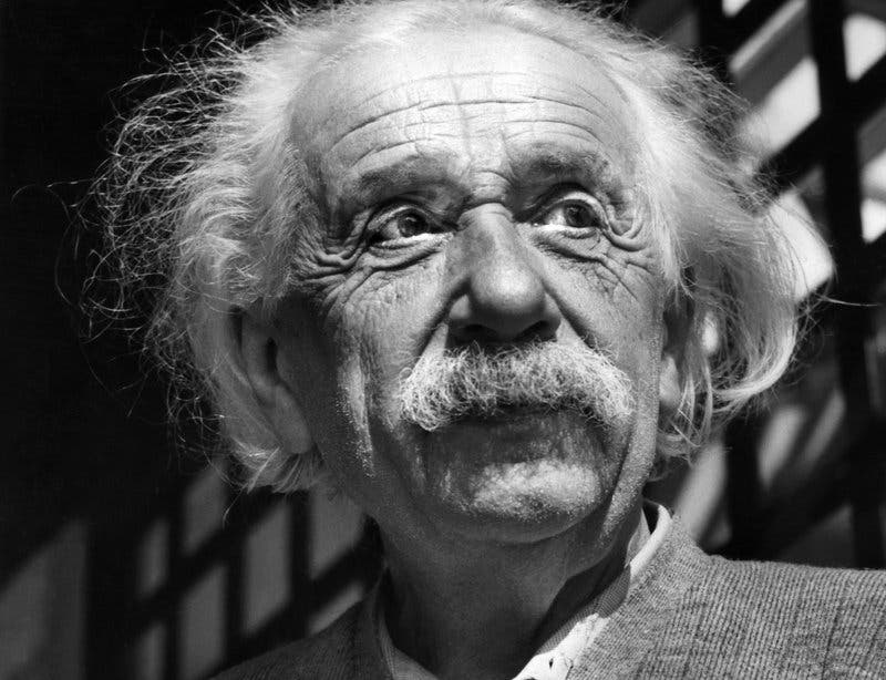 1954 photo of physicist Albert Einstein. (File photo: AP)