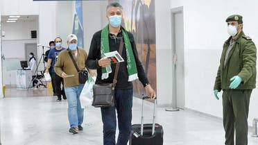 Saudi Arabian citizens arriving in Jeddah from Sudan and Tunisia. (SPA)