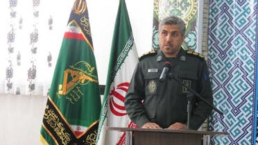 Shakiba Salimi, a commander at Iran’s Islamic Revolutionary Guard Corps (IRGC). (Twitter)