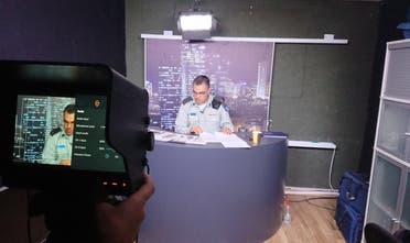 Israel Defense Forces spokesperson for Arabic Media Avichay Adraee on Al Jazeera's The Opposite Direction. (Twitter)