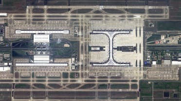 Shanghai Pudong International Airport, China taken by KhalifaSat. (Supplied/MBRSC)
