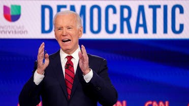 Democratic US presidential hopeful and former Vice President Joe Biden speaks at the 11th Democratic debate. (File photo: Reuters)
