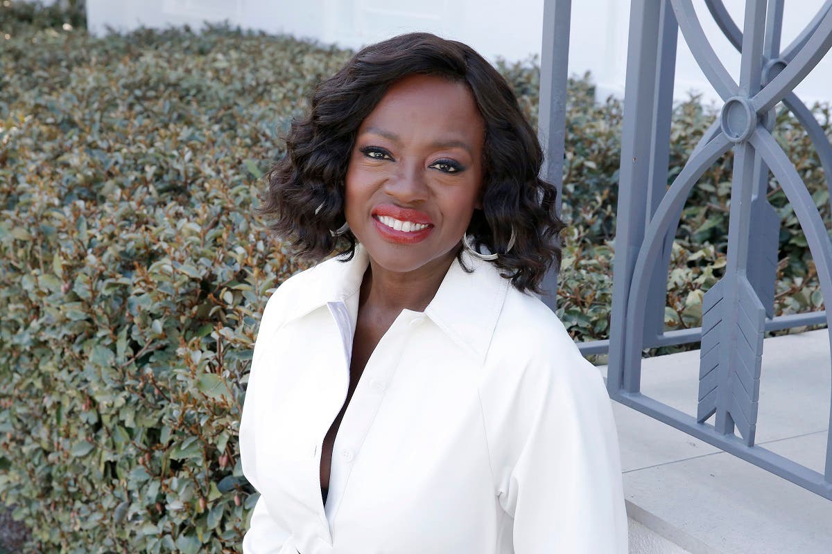 Viola Davis joins LOréal Paris to celebrate the launch of Age Perfect Cosmetics on March 03, 2020 in Beverly Hills, California. (AFP)