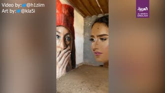 Take a look at the artwork of graffiti artist Klakh, ‘Saudi Arabia’s own Banksy’