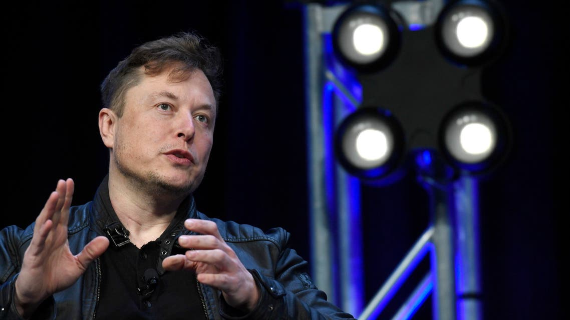 Tesla and SpaceX Chief Executive Officer Elon Musk speaks at the SATELLITE Conference and Exhibition in Washington, on March 9, 2019. (AP)