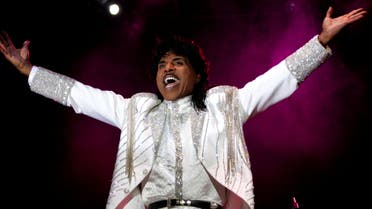 Entertainer Little Richard performs at the Crossroad festival in Gijon, northern Spain, July 23, 2005. (Reuters)