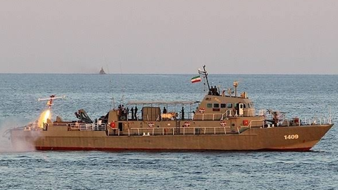 An unverified photo reportedly showing the Konarak war vessel. (Twitter, @FieldMarshalPSO)