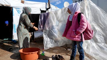 لاجئون سوريون في سهل البقاع (أرشيفية)