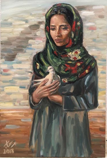KSA: Saudi artist Painting