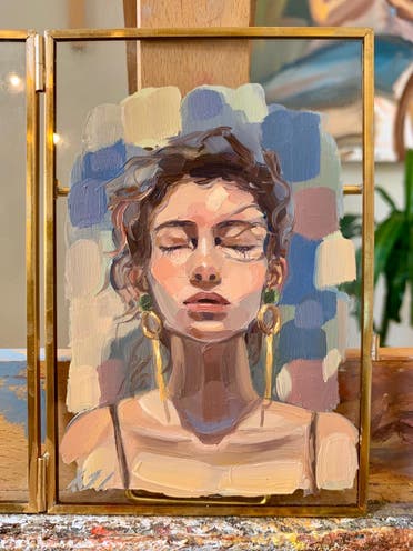KSA: Saudi artist Painting