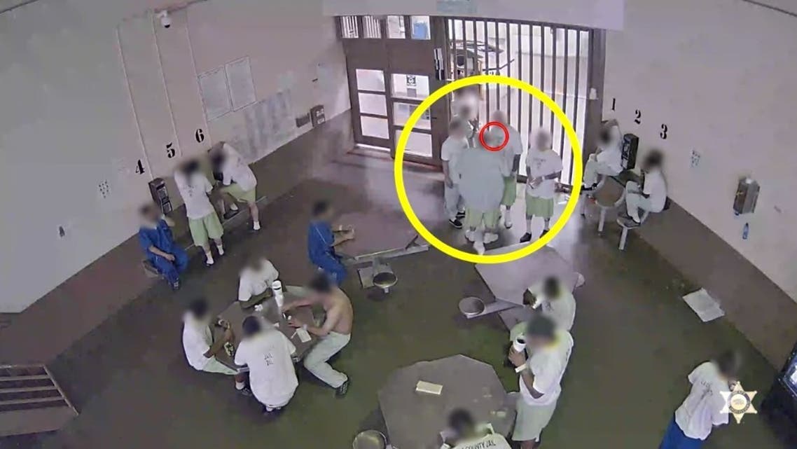 inmates deliberately spread the coronavirus in a Los Angeles jail cell. (Los Angeles Sheriff's Department)