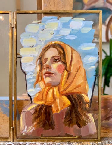 KSA: Saudi artist Painting