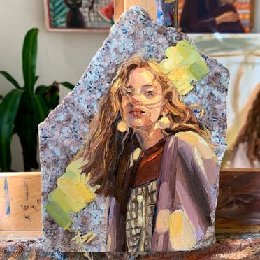 KSA: Saudi artist Painting