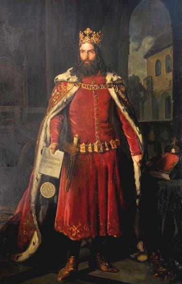 لوحة تجسد ملك بولندا كازيمير الثالث