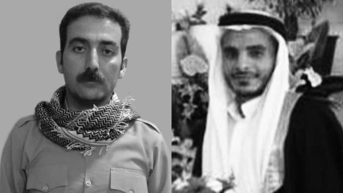 صورة الناشط الاهوازي علي الخزرجي والكردي هدايت عبدالله بور